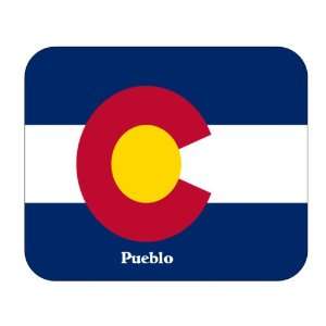  US State Flag   Pueblo, Colorado (CO) Mouse Pad 