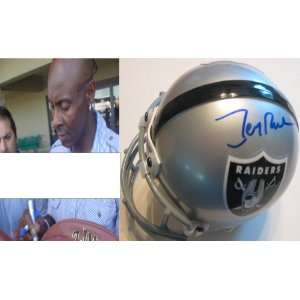 JERRY RICE,SAN FRANCISCO,49ERS,SF,OAKLAND RAIDERS,HALL OF FAME,SIGNED 