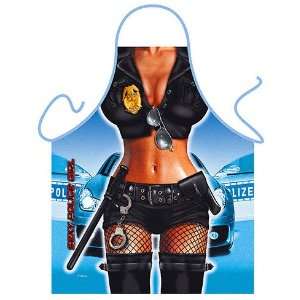  Sexy Police Girl Sexy Kitchen Cooking Apron