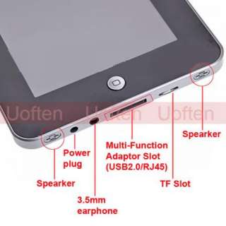 4G 512M 7 MID Android 2.2 Touchscreen Tablet PC WiFi  