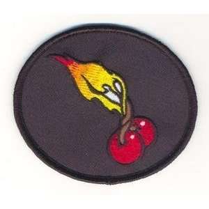  HOT CHERRY Fun Embroidered Quality Biker Vest Patch 