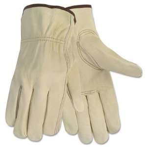  Mcr Safety 3215L Economy Leather Driver Gloves  Large 