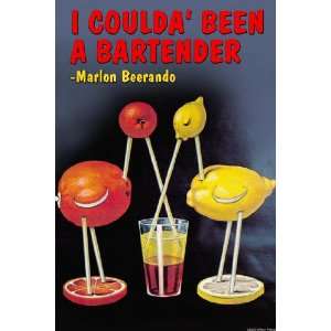  I coulda been a bartender   Marlon Brando 12x18 Giclee on 