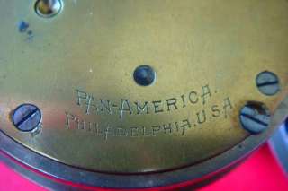 52 mm PAN AMERICA, PHILADELPHIA SILVEROID POCKET WATCH IN EXCELLENT 