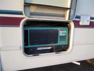 this coach is fully self contained a switch inside the rv starts the 