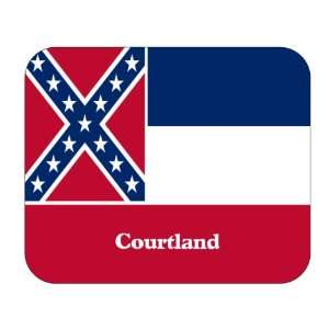  US State Flag   Courtland, Mississippi (MS) Mouse Pad 