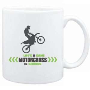  New  Lifes A Game . Motorcross Is Serious  Mug Sports 