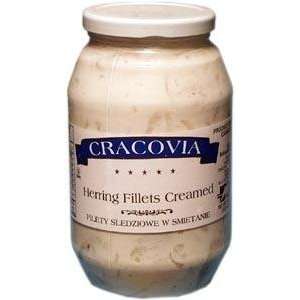 Herring Fillets   Creamed, 26oz  Grocery & Gourmet Food