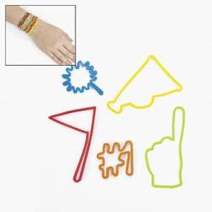    School Spirit Fun Bands   Novelty Jewelry & Fun Bands Toys & Games