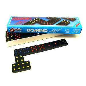 David Westnedge Ltd Black Double 6 Dominoes Toys & Games