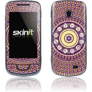  Zodiac   Purple and Gold skin for Samsung T528G 