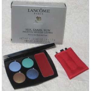  Lancome Sea Sand Sun Palette for Eyes and Lips Beauty