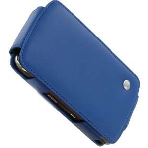  Noreve BlackBerry Storm Leather Flip Case (Ocean Blue 