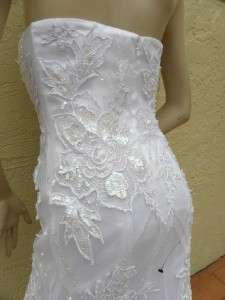 SEAN COUTURE GORGEOUS EMBROIDRED WEDDING GOWN DRESS NWT  