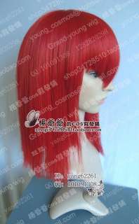 New red Kuroshitsuji Madame Rouge Cosplay Party Wig  