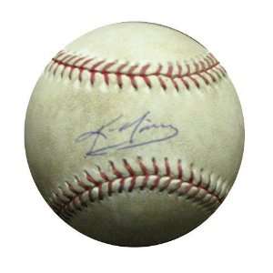  Autographed Kevin Youkilis Gameused MLB Baseball 5/20/07 