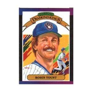    1989 Donruss #5 Robin Yount Diamond King