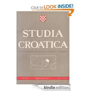   Edition) Instituto de Cultura Croata  Kindle Store