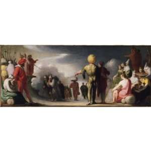   van Haarlem   32 x 32 inches   Israelites Crossin