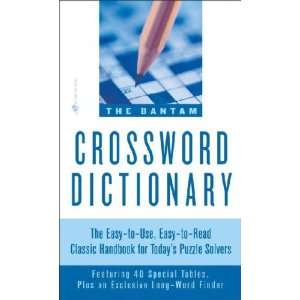  Bantam Crossword Dictionary Walter D. (EDT) Glanze Books
