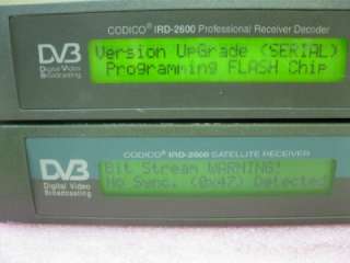 SCOPUS / CODICO IRD 2600 DVB RECEIVER  