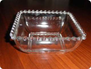 Imperial Glass Candlewick 400/231 Square Bowl (b)  