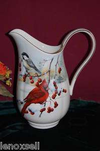 Lenox Winter Greetings Scenic Large Pitcher NEW  