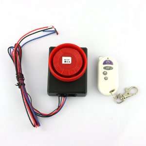 Motorcycle Safety Security Vibration Sensor Alarm Anti theft Remote 