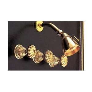  Seine Shower Set   Polished Brass  