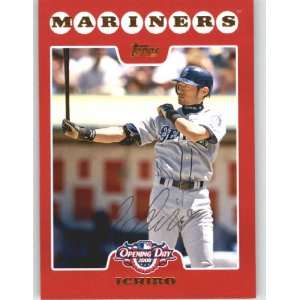 2008 Topps Opening Day #139 Ichiro Suzuki   Seattle Mariners (Baseball 