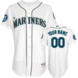 Seattle Mariners Jersey Personalized Home White Authentic Jersey with 