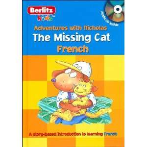   With Nicholas   The Missing Cat French Storybook With CD Electronics