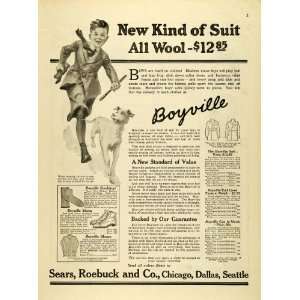 1917 Ad  Roebuck Retail Department Store Boyville 