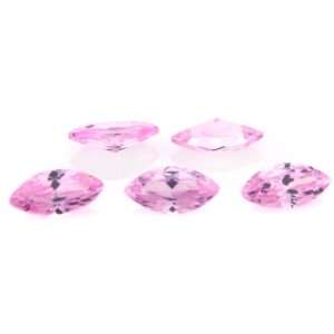   cut 2*4mm 25pcs Pink Cubic Zirconia Loose CZ Stone Lot Jewelry