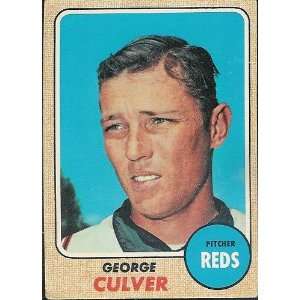  George Culver #1968 Topps #319 