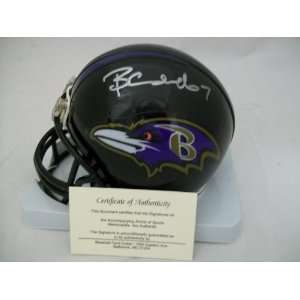  Billy Cundiff Autographed Mini Helmet   Autographed NFL 