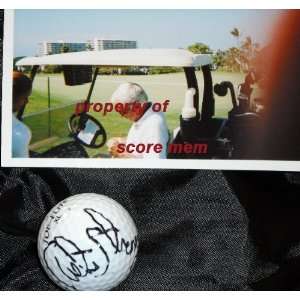  Curtis Strange Signed / Autographed Golf Ball Everything 