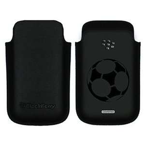  Soccer Ball on BlackBerry Leather Pocket Case  Players 