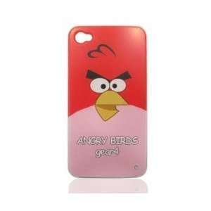 Angry Birds Red Bird iPhone 4 Hard Back Case + Free Screen 