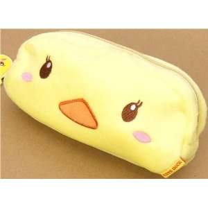  fluffy yellow duck pencil case pouch Toys & Games