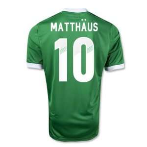 New Soccer Jersey Euro 2012 Matthaus # 10 New Germany Away Green Short 