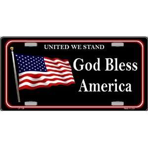  America sports God Bless America   United We Stand License 