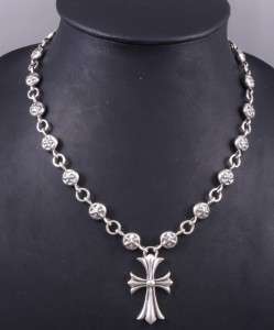 21 98g HUGE HEAVY CELTIC CROSS 925 STERLING SOLID SILVER MENS CHAIN 