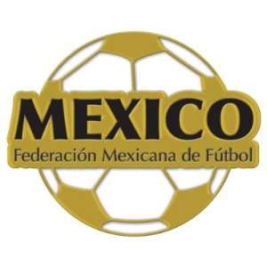MEXICAN NATIONAL SOCCER OFFICIAL LOGO LAPEL PIN