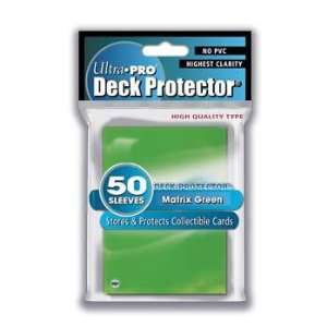  Pro Deck Protector Lot of 5 packs Matrix Green