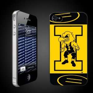  University of Iowa Hawkeyes CLEAR iPhone Hard Case   (#11 Wrestler 