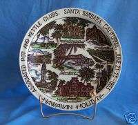 Vernon Plate   Pot and Kettle Club  Santa Barbara  