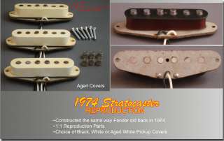 1974 Stratocaster Reproduction Pickup Set Vintage Tone  
