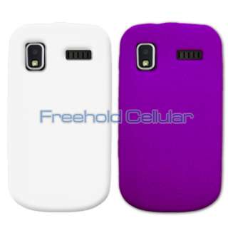   Soft Silicone Skins Covers Cases + Film for Samsung Focus / i917