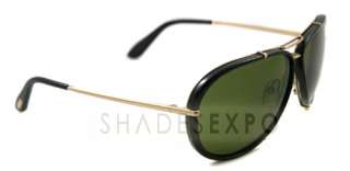 NEW TOM FORD SUNGLASSES TF 109 CYRILLE TF109 BLACK 28N  